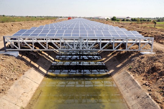 Solar Canals in India How efficient they are